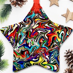 Ml 142 Star Ornament (two Sides) by ArtworkByPatrick