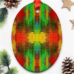 Ml 144 Oval Ornament (Two Sides)