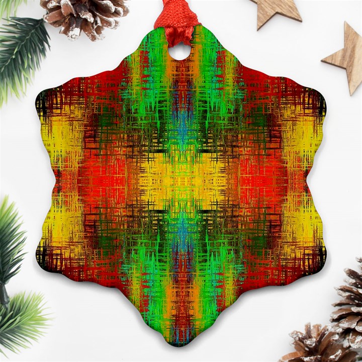 Ml 144 Snowflake Ornament (Two Sides)