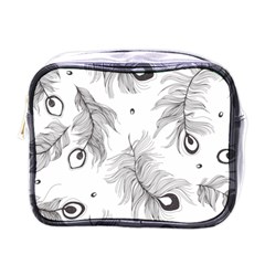 Peacock Mini Toiletries Bag (one Side) by alllovelyideas