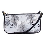 Peacock Shoulder Clutch Bag Front