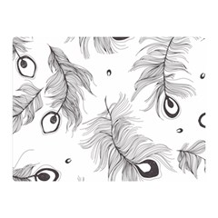 Peacock Double Sided Flano Blanket (mini)  by alllovelyideas