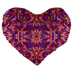 Ml 148 Large 19  Premium Heart Shape Cushions by ArtworkByPatrick