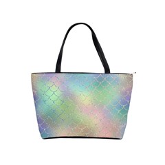 Pastel Mermaid Sparkles Classic Shoulder Handbag by retrotoomoderndesigns