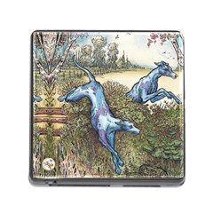 Blue Hunters Of The Morning Star - By Larenard Studios Memory Card Reader (square 5 Slot)