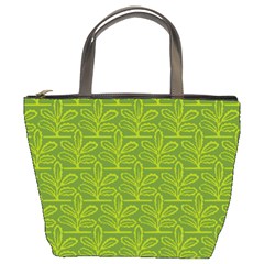 Oak Tree Nature Ongoing Pattern Bucket Bag by Mariart