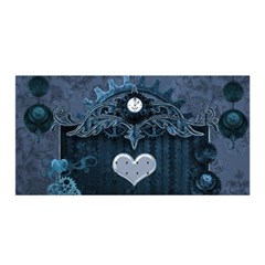 Elegant Heart With Steampunk Elements Satin Wrap by FantasyWorld7