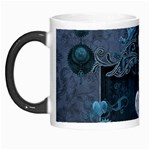 Elegant Heart With Steampunk Elements Morph Mugs Left