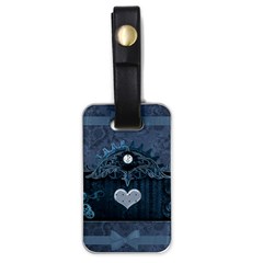 Elegant Heart With Steampunk Elements Luggage Tags (one Side)  by FantasyWorld7