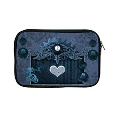 Elegant Heart With Steampunk Elements Apple Ipad Mini Zipper Cases by FantasyWorld7