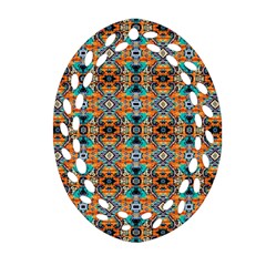 Ml 152 Oval Filigree Ornament (two Sides) by ArtworkByPatrick