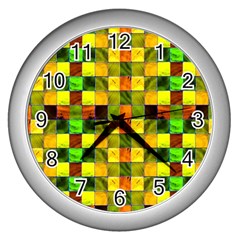 Ml 155 Wall Clock (silver) by ArtworkByPatrick