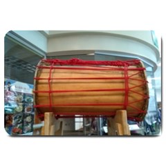 Taiko Drum Large Doormat  by Riverwoman