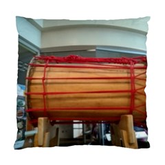 Taiko Drum Standard Cushion Case (two Sides) by Riverwoman