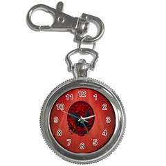 The Crow With Roses Key Chain Watches by FantasyWorld7