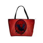 The Crow With Roses Classic Shoulder Handbag Front