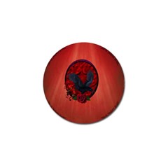 The Crow With Roses Golf Ball Marker (10 Pack) by FantasyWorld7