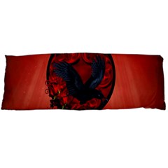 The Crow With Roses Body Pillow Case (dakimakura)