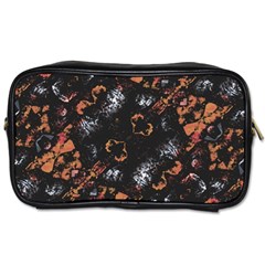 Fractal Vintage Grunge Print Design Toiletries Bag (one Side) by dflcprintsclothing