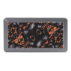 Fractal Vintage Grunge Print Design Memory Card Reader (mini)