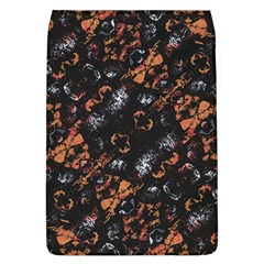 Fractal Vintage Grunge Print Design Removable Flap Cover (l) by dflcprintsclothing