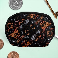 Fractal Vintage Grunge Print Design Accessory Pouch (medium) by dflcprintsclothing