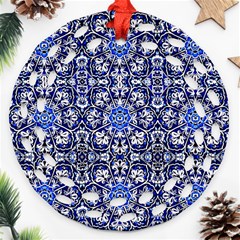 Ml 157 Round Filigree Ornament (two Sides) by ArtworkByPatrick