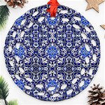 Ml 157 Round Filigree Ornament (Two Sides) Front