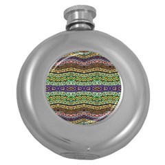 Ml 158 1 Round Hip Flask (5 Oz) by ArtworkByPatrick