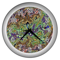 Ml 158 Wall Clock (silver) by ArtworkByPatrick