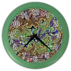 Ml 158 Color Wall Clock by ArtworkByPatrick