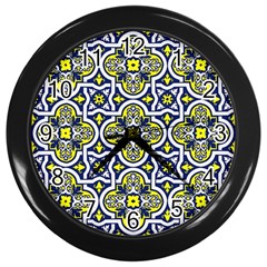 Ml 159 Wall Clock (black) by ArtworkByPatrick