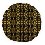 Ml 161 Large 18  Premium Flano Round Cushions Back