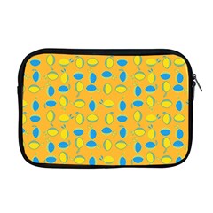 Lemons Ongoing Pattern Texture Apple Macbook Pro 17  Zipper Case by Mariart