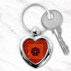 Elegant Decorative Celtic, Knot Key Chains (heart)  by FantasyWorld7