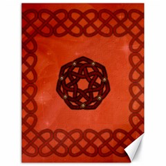 Elegant Decorative Celtic, Knot Canvas 18  X 24  by FantasyWorld7