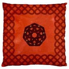 Elegant Decorative Celtic, Knot Large Cushion Case (two Sides) by FantasyWorld7