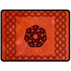 Elegant Decorative Celtic, Knot Double Sided Fleece Blanket (large)  by FantasyWorld7