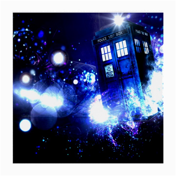 Tardis Background Space Medium Glasses Cloth (2-Side)