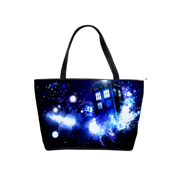 Tardis Background Space Classic Shoulder Handbag