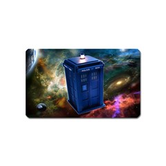 The Police Box Tardis Time Travel Device Used Doctor Who Magnet (name Card) by Sudhe