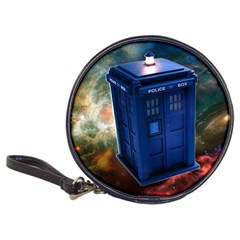 The Police Box Tardis Time Travel Device Used Doctor Who Classic 20-cd Wallets by Sudhe