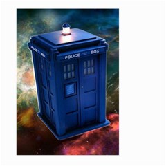 The Police Box Tardis Time Travel Device Used Doctor Who Large Garden Flag (two Sides) by Sudhe