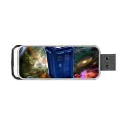 The Police Box Tardis Time Travel Device Used Doctor Who Portable Usb Flash (two Sides) by Sudhe