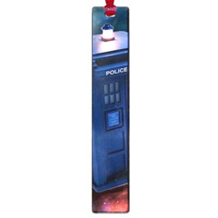 The Police Box Tardis Time Travel Device Used Doctor Who Large Book Marks by Sudhe