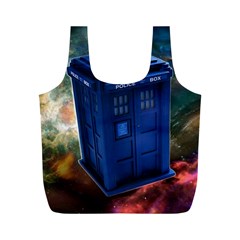 The Police Box Tardis Time Travel Device Used Doctor Who Full Print Recycle Bag (m) by Sudhe