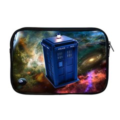 The Police Box Tardis Time Travel Device Used Doctor Who Apple Macbook Pro 17  Zipper Case by Sudhe