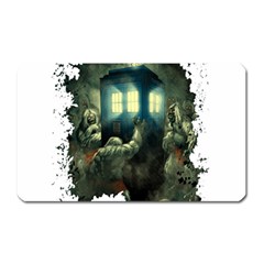 Time Machine Doctor Who Magnet (rectangular) by Sudhe