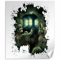 Time Machine Doctor Who Canvas 20  X 24  by Sudhe