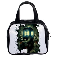 Time Machine Doctor Who Classic Handbag (two Sides) by Sudhe